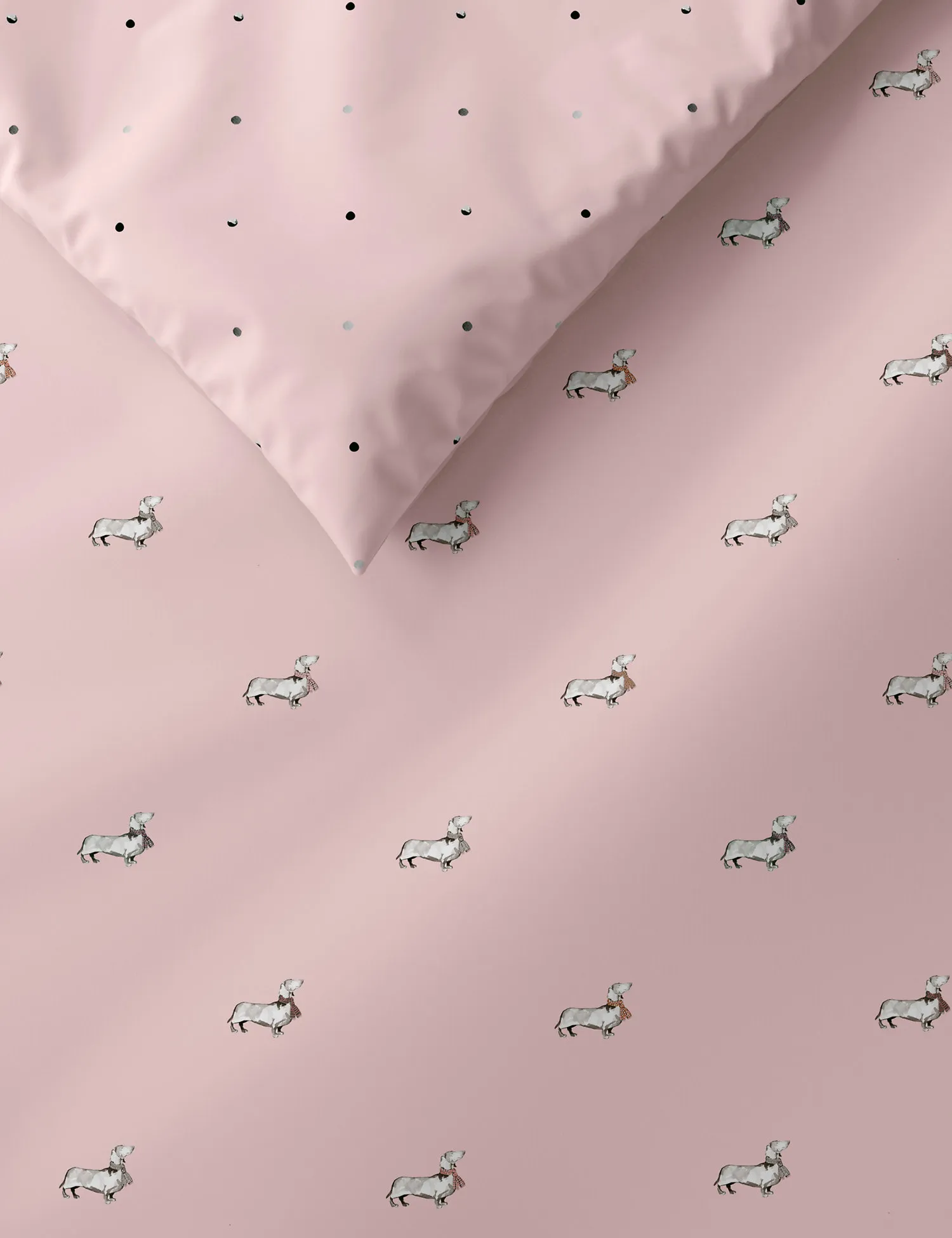 M&S Margo Sausage Dog Bedding Set