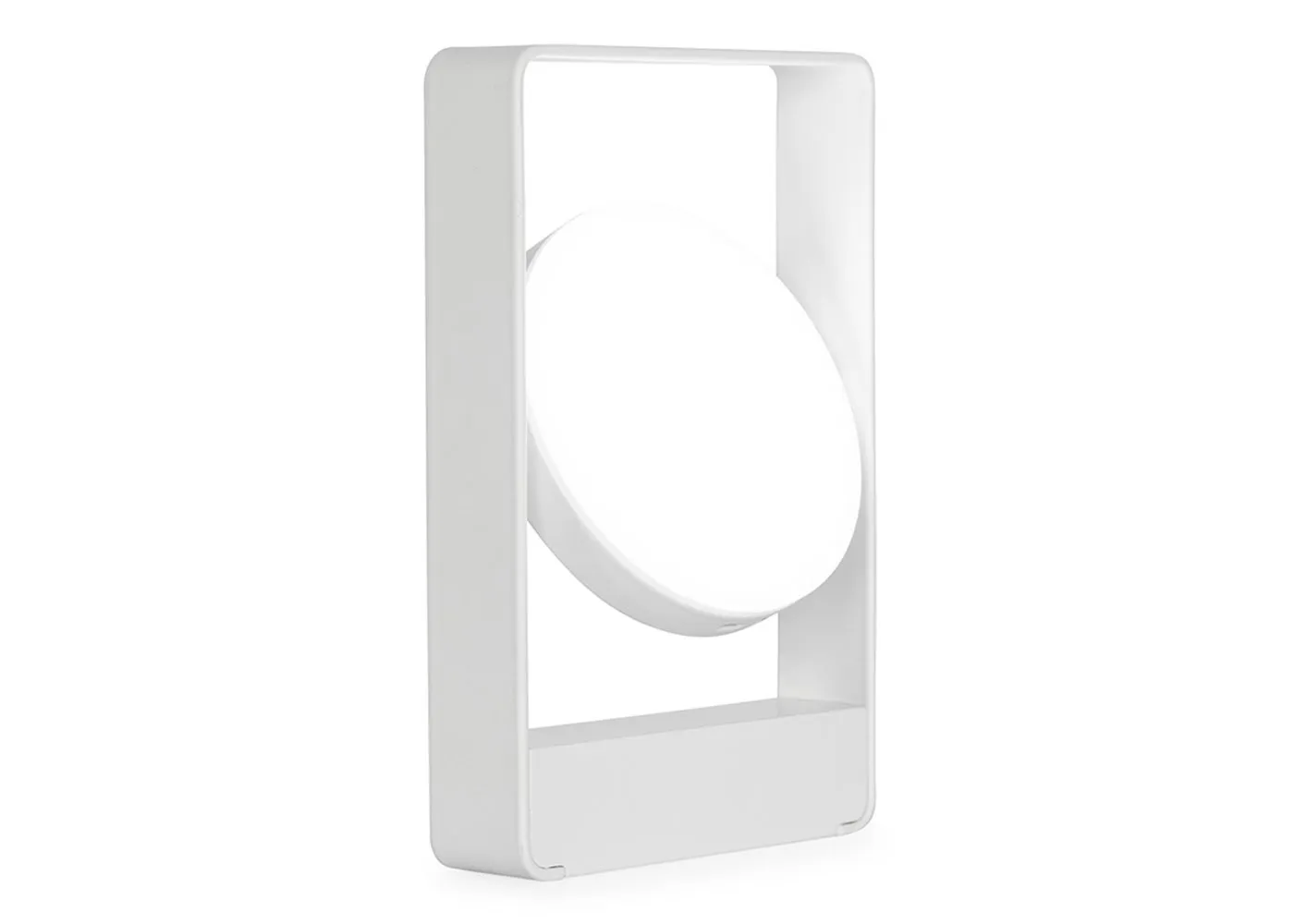 Case Mouro Portable LED Table Lamp White