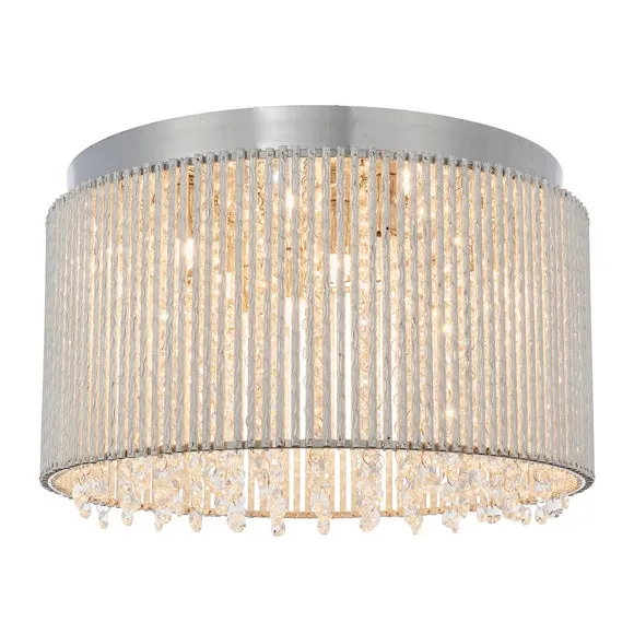 Vogue Galina 10 Light Crystal Flush Ceiling Light 2