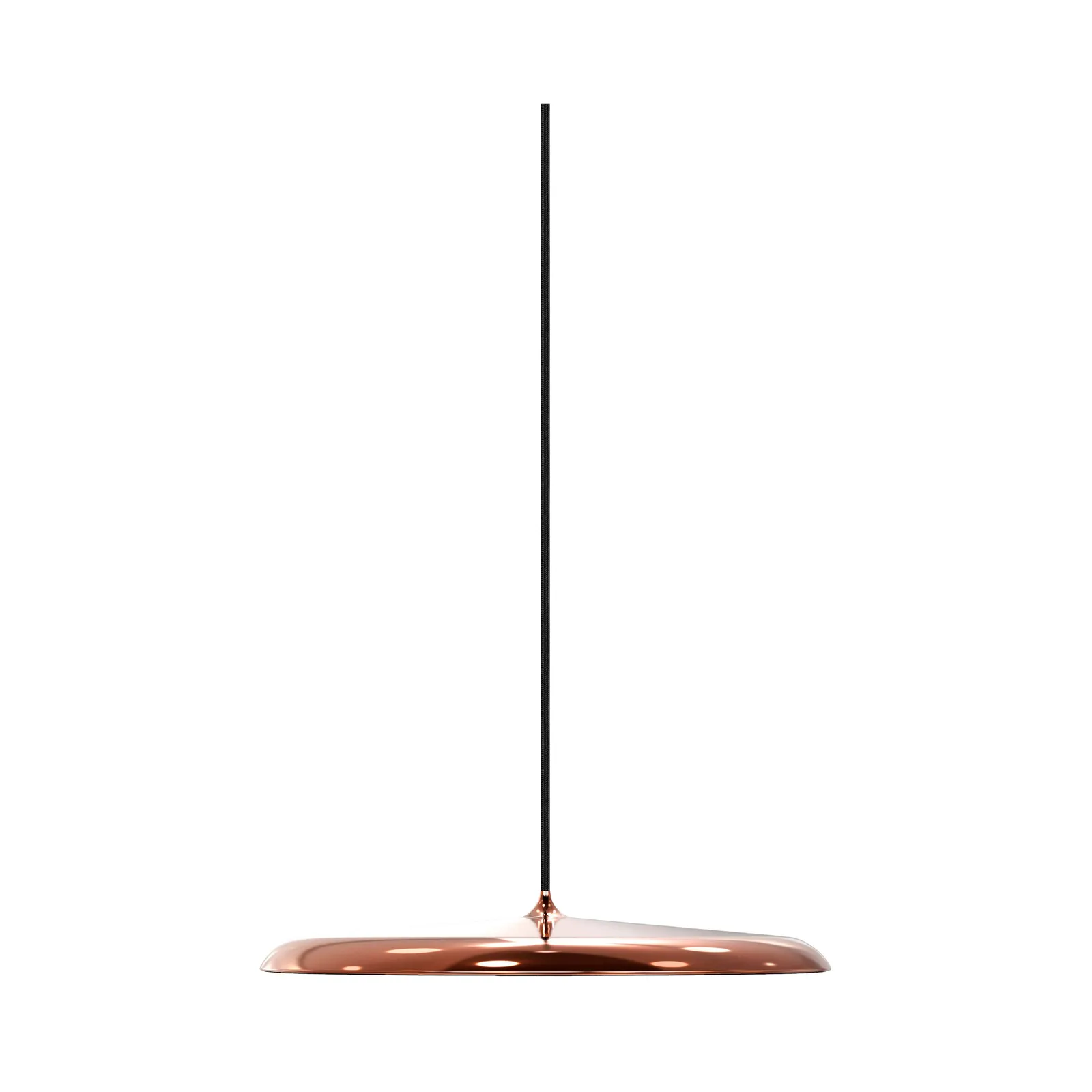 Nordlux Modern Indoor Pendant Light Brown Metal Sensor Intergrated LED Solar True Colour - Mains Powered, IP20 in Copper