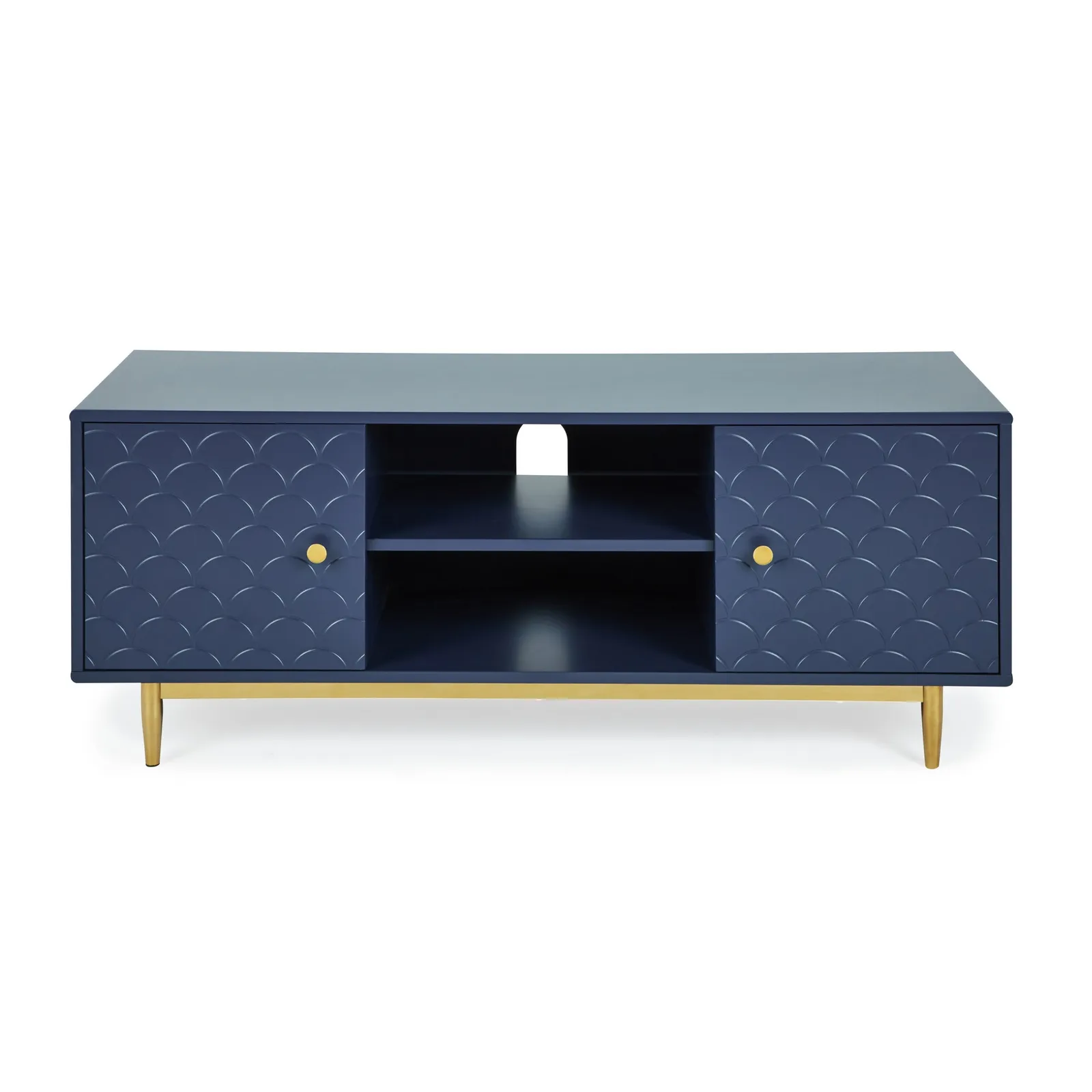 Deco Wide TV Unit Navy Blue