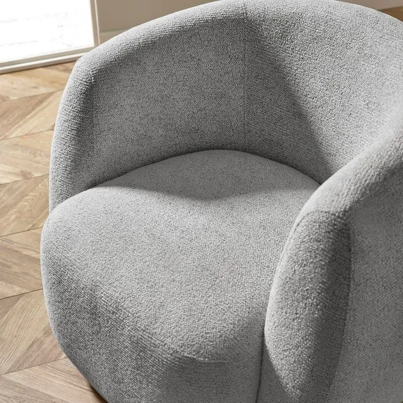 Bowline Chenille Swivel Accent Chair 2