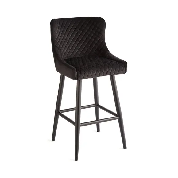 Montreal Counter Height Bar Stool, Velvet 6
