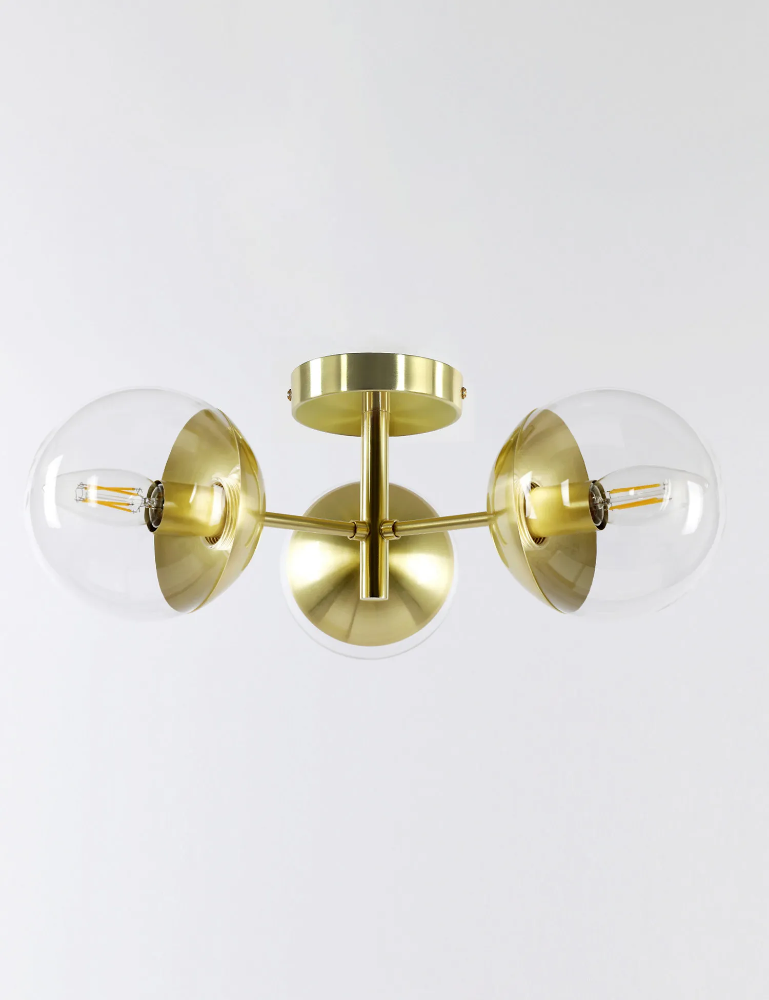 M&S Aurora 3 Globe Flush Light