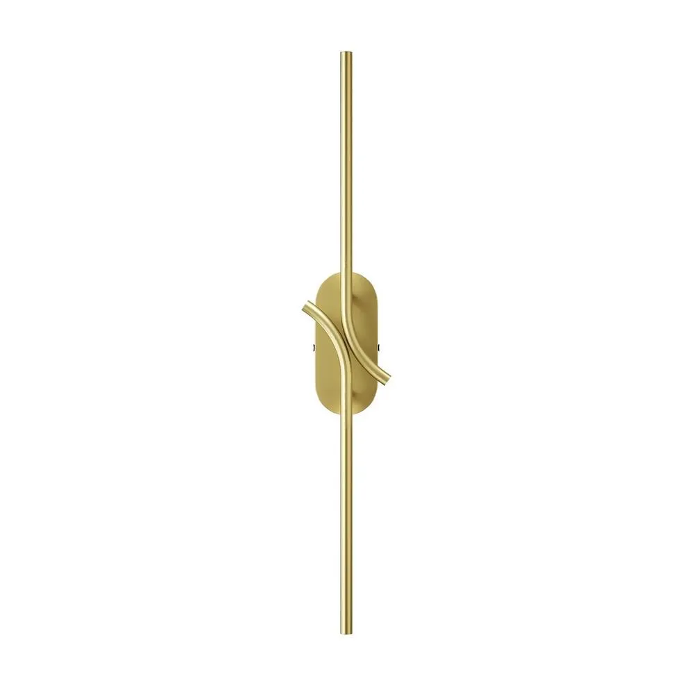 Netlighting RenAIssance Modern Wall Lamp Brass Gold 3000K 200lm White Shade