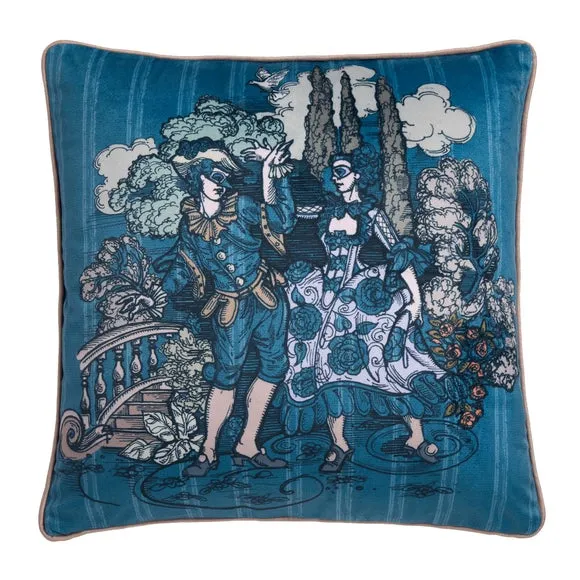 Laurence Llewelyn-Bowen Tuscan Toile Filled Square Cushion 2