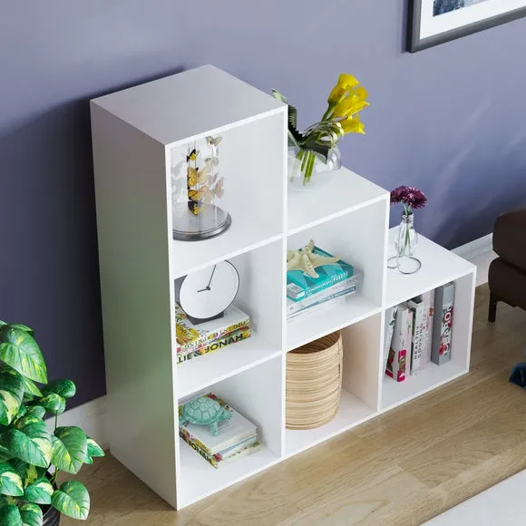 Return - Vida Designs Durham 6 Cube Staircase Storage Unit 4