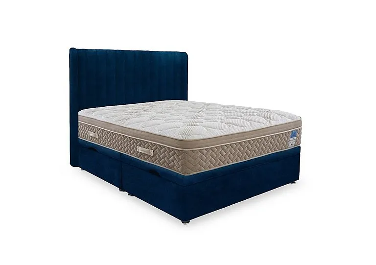 PlushTech Side Lift Ottoman Divan Set - King Size