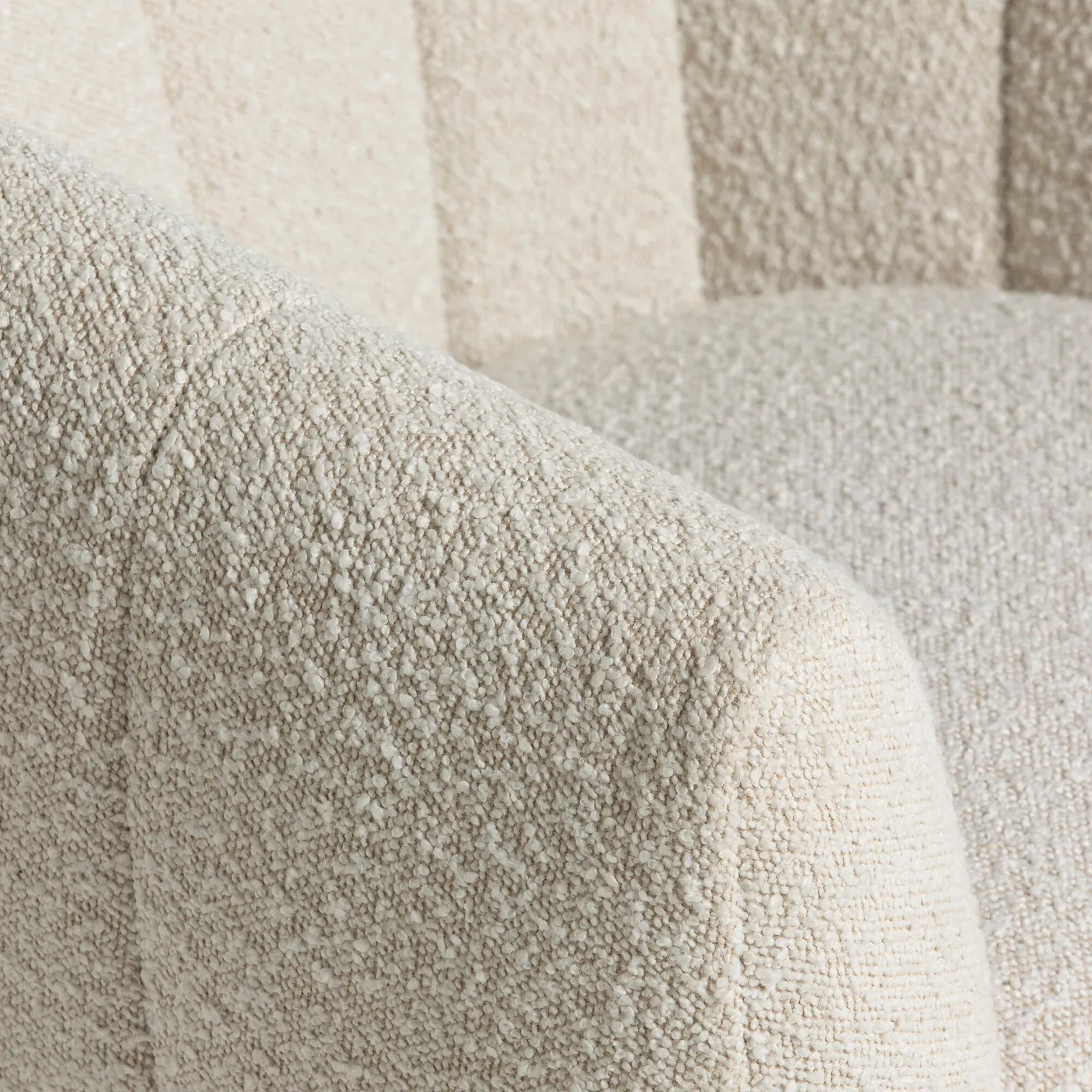 Fontana Armchair, White Fabric | Barker & Stonehouse 6