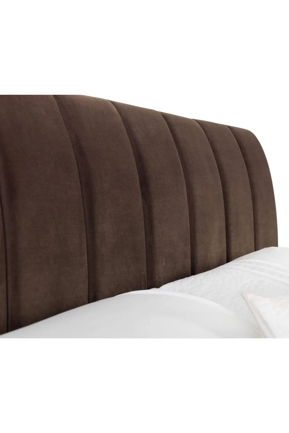 Julian Bowen Deco Upholstered Bed in Chocolate 6
