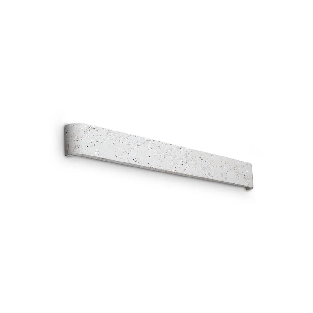 Netlighting Delta 83cm Up & Down Wall Lamp Cement 1x LED 3350lm 3000K in Grey