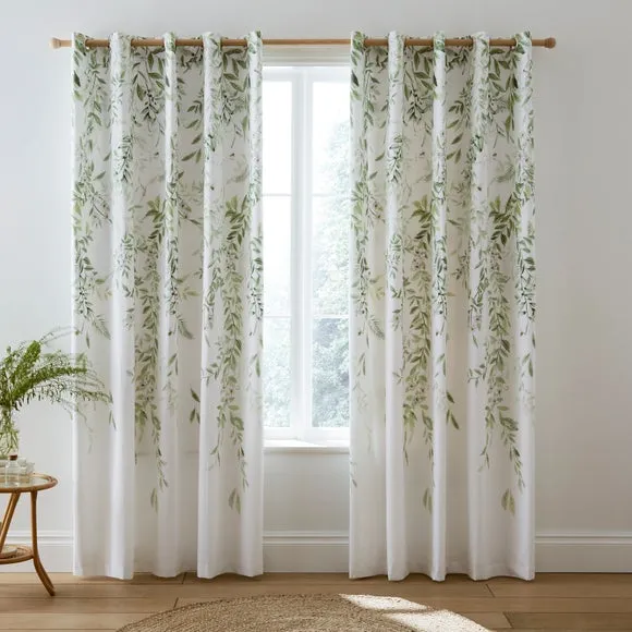 Willow Trail Blackout Eyelet Curtains 6