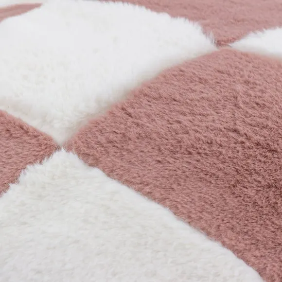 Heya Home Cozee Check Square Cushion 2