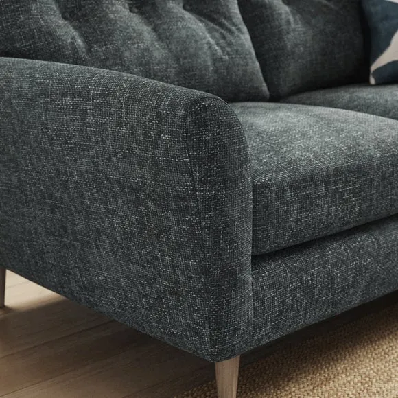 Sven Chunky Chenille 2 Seater Sofa 5