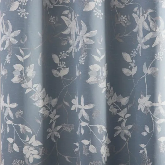 Chinoiserie Jacquard Eyelet Curtains 3