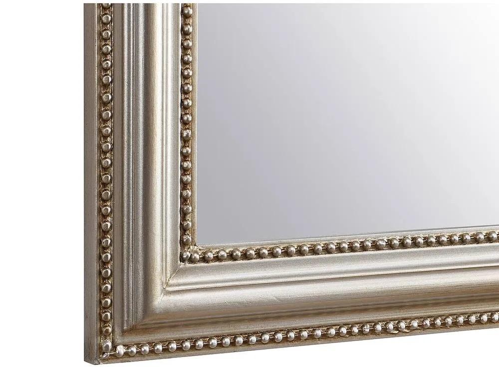 Vente-unique Paulownia Wood Overmantel Mirror - L80 X H110 Cm - Champagne - HELOISE in Silver 6