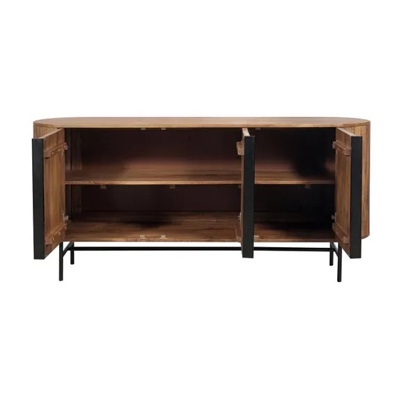 Indus Valley Zen 3 Door Sideboard 4
