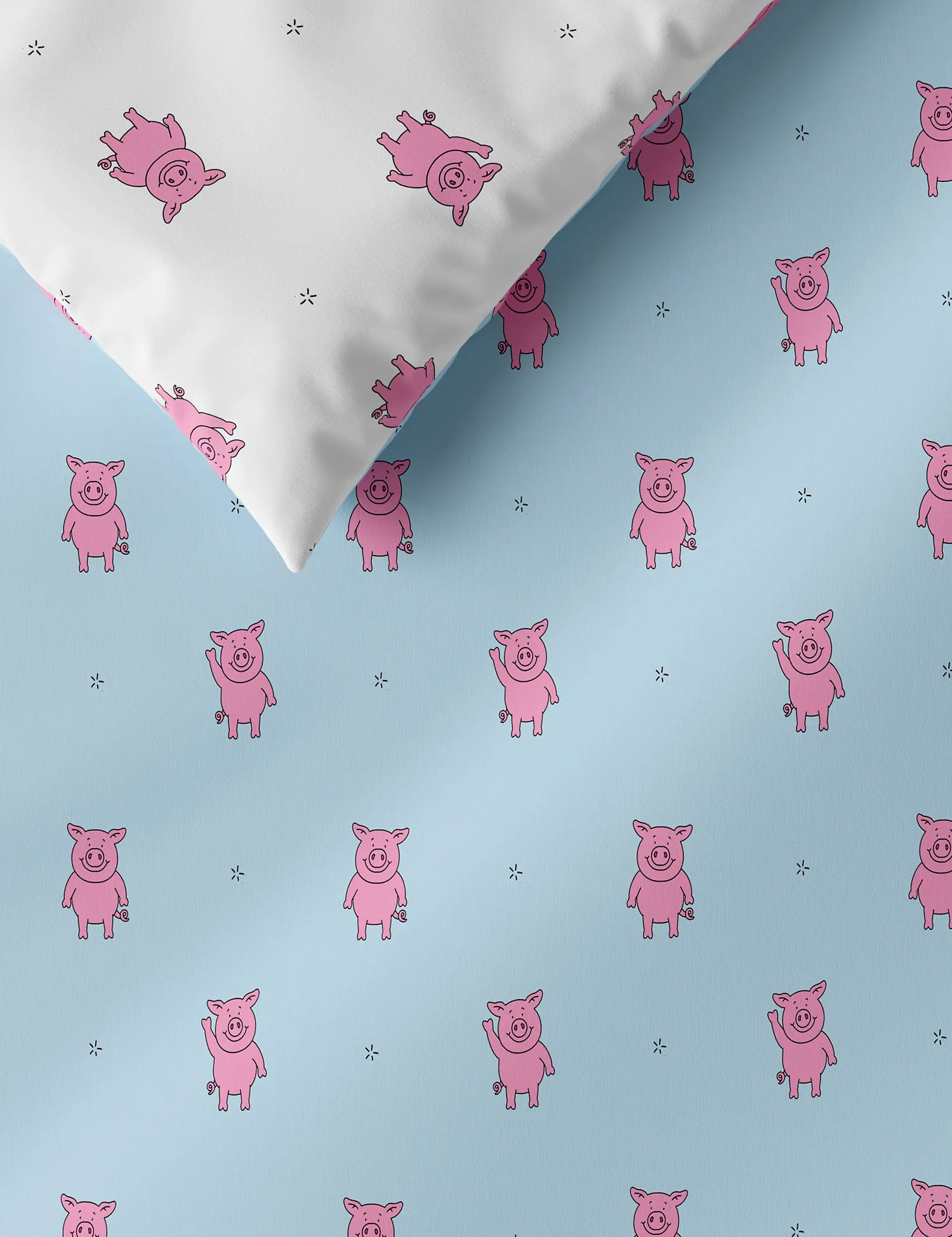 M&S Cotton Mix Percy Pig™ Bedding Set