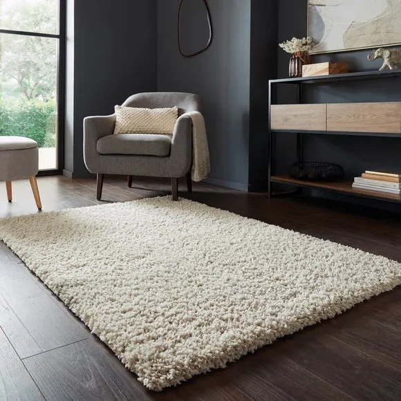 Cloud Washable Shaggy Rug 1