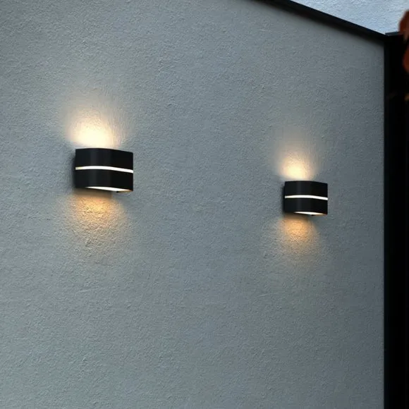 Nordlux Sibelis - Wall light - Black, Black