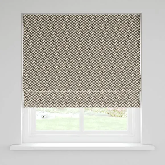 Geo Checkerboard Roman Blind 2