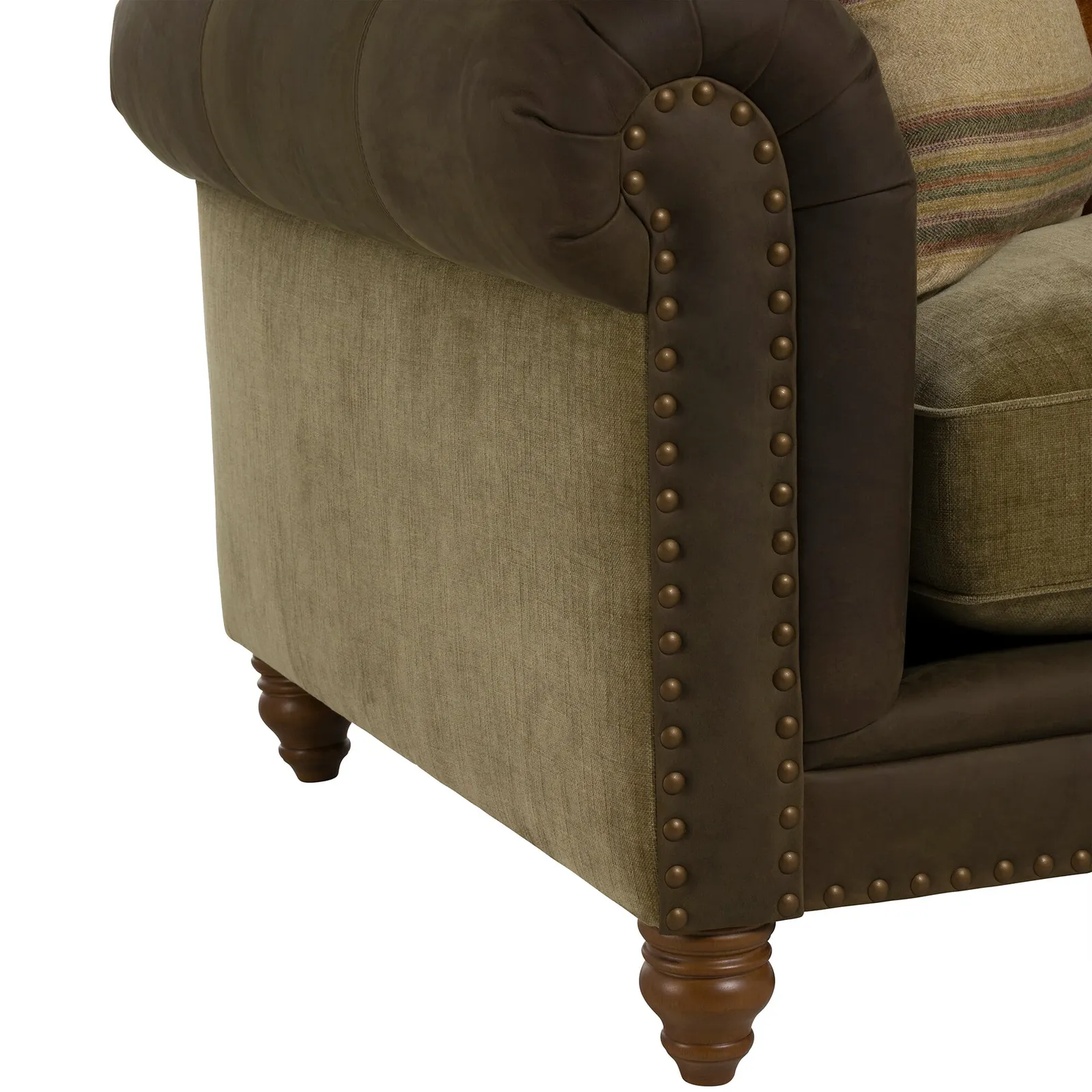 Pomeroy 4 Seater Sofa, Green Fabric | Barker & Stonehouse 5
