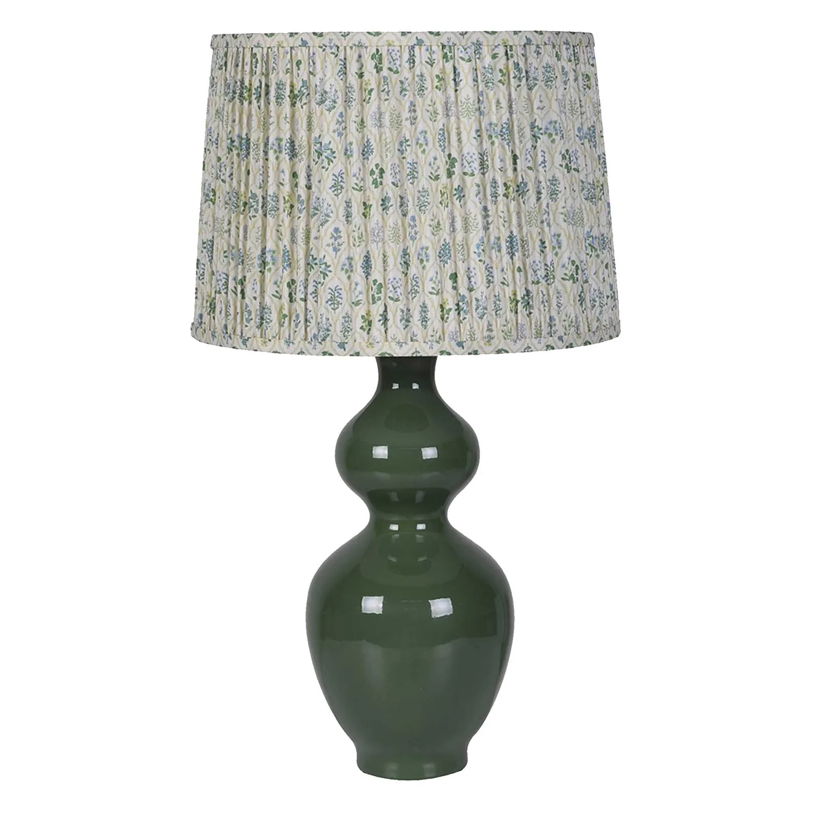 Green Glazed Table Lamp Ceramic | Barker & Stonehouse
