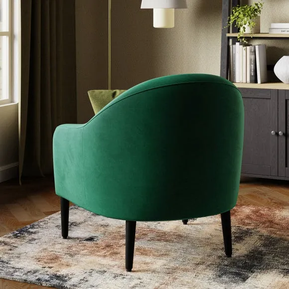 Kaspar Velvet Tub Chair 2