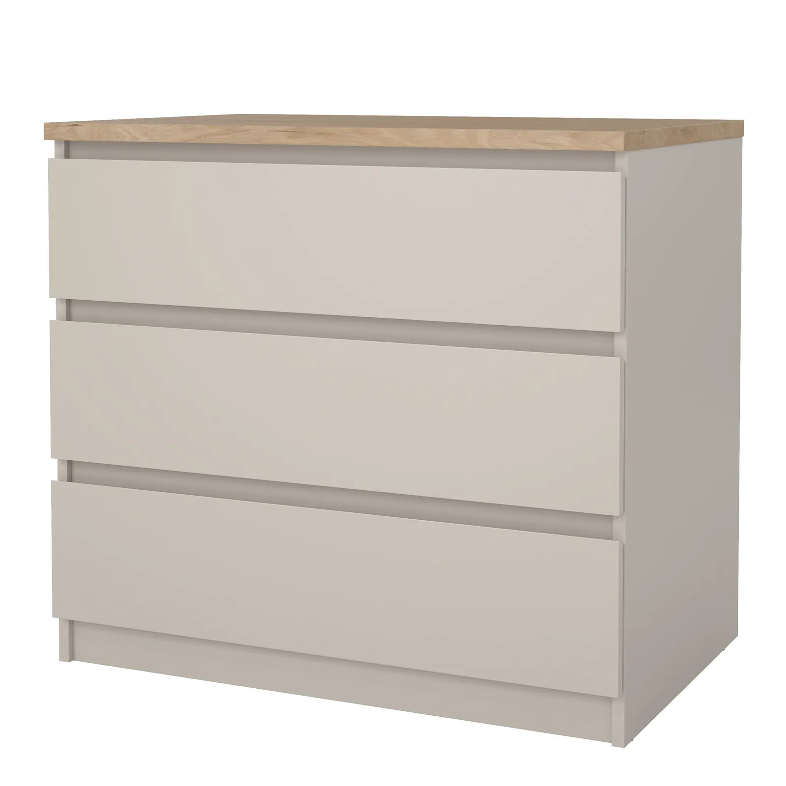 Furniture To Go Naia Chest of 3 Drawers in Beige 3