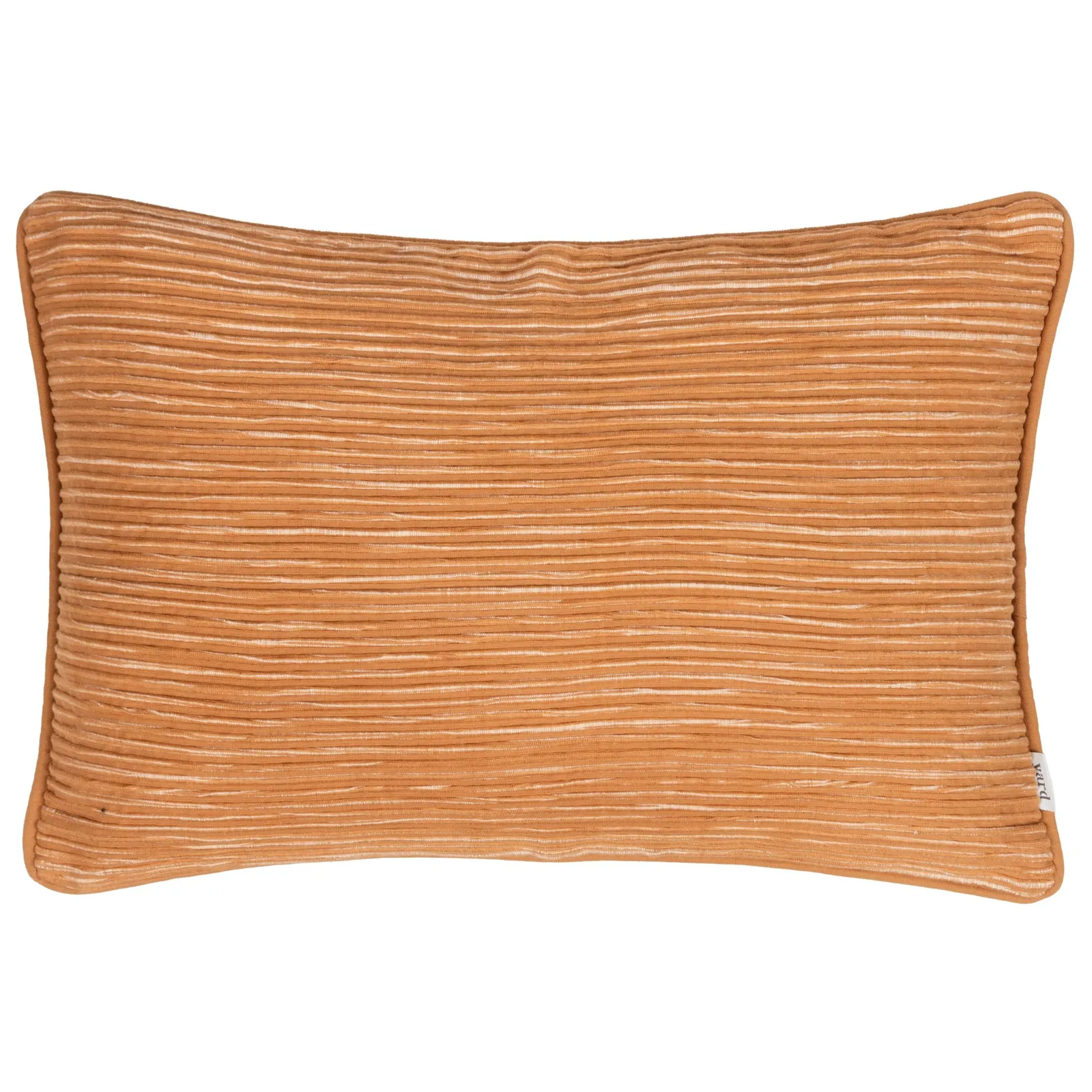 Yard Cove 100% Cotton Ribbed Cushion in Brown 2
