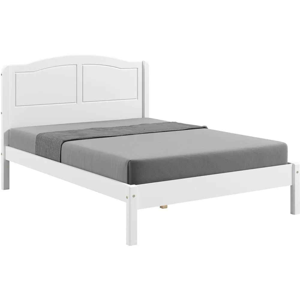 Seconique Stratford 4'6" Bed White 3