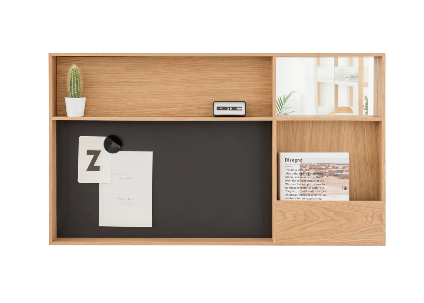 Case Arca Wall Box Oak Large