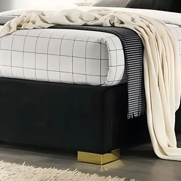 Phoenix Bed Frame, Velvet 3