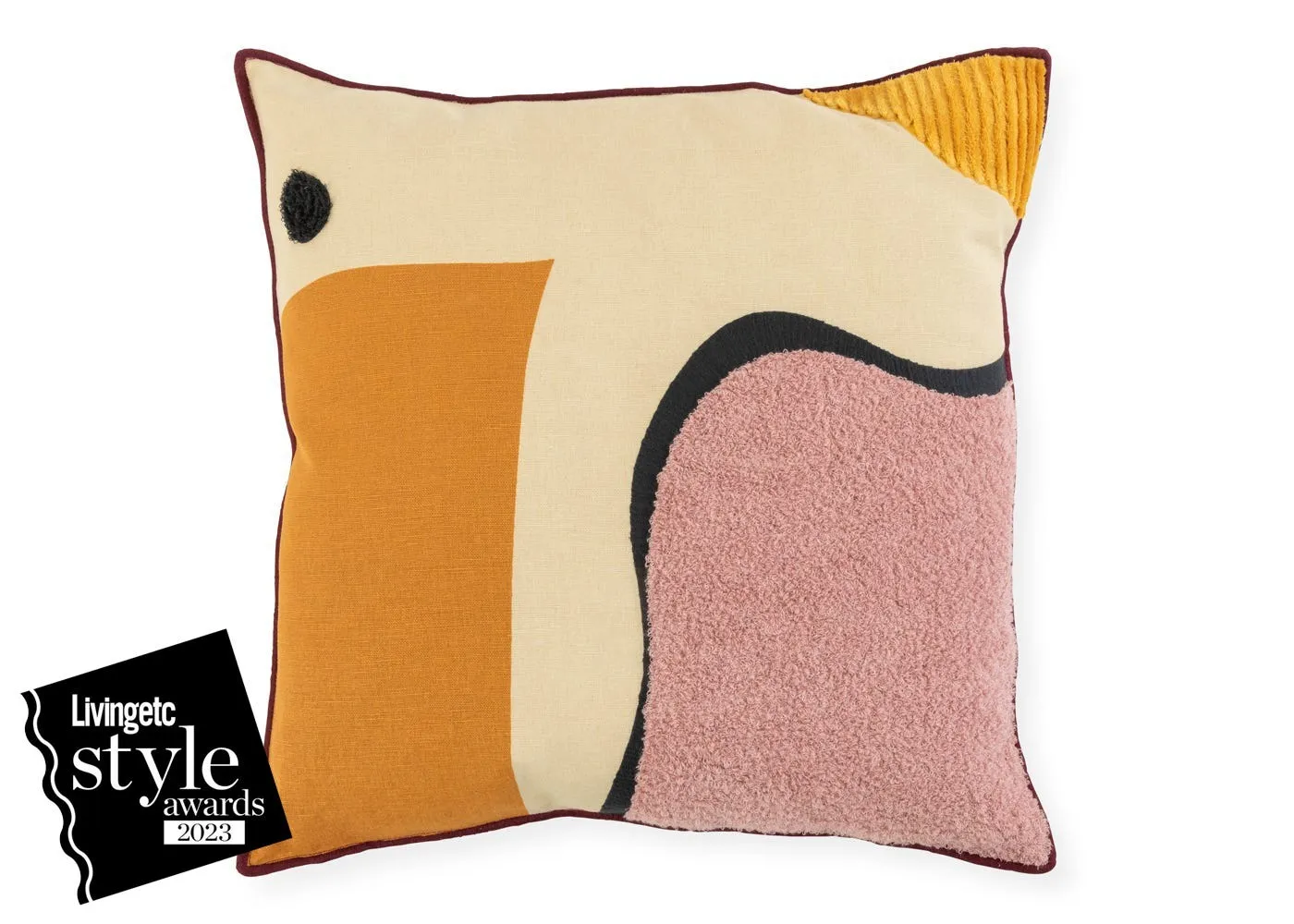 Heal's + LF Markey Heal's + L.F.Markey Cushion Pink Multi