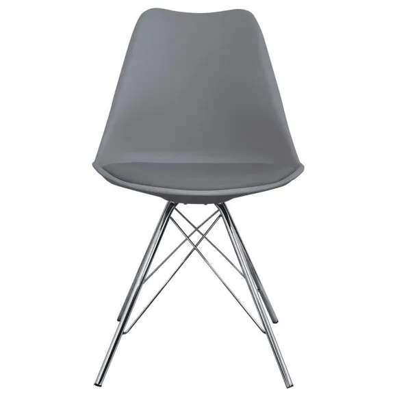 Fusion Living Soho Plastic Dining Chair 3