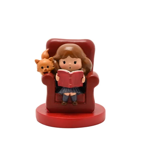 Harry Potter Back To Hogwarts Hermione Crookshanks Ornament 2