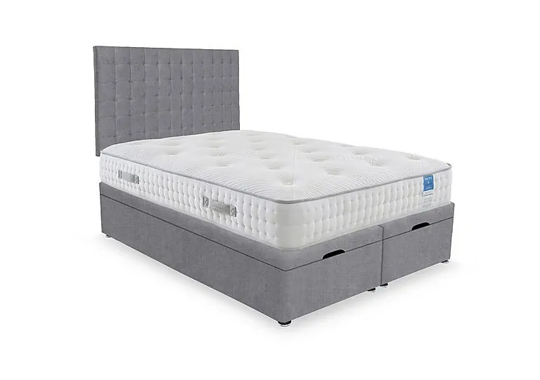 Ergo Deluxe End Lift Ottoman Divan Set - King Size