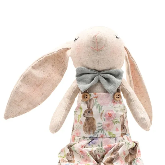 Eggstraordinary Gift Co. Set of 2 Sitting Bunny Ornaments 5