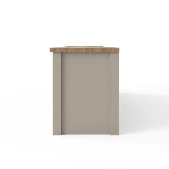 Lancaster TV Unit, Grey and Oak for TVs up to 55" 5