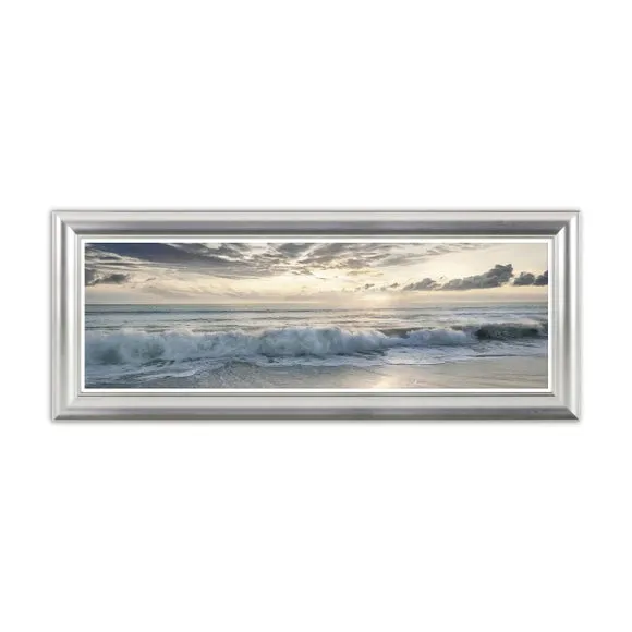 Soft Tides Framed Print 2