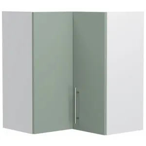 Wickes Orlando Reed Green Corner Wall Unit - 625mm