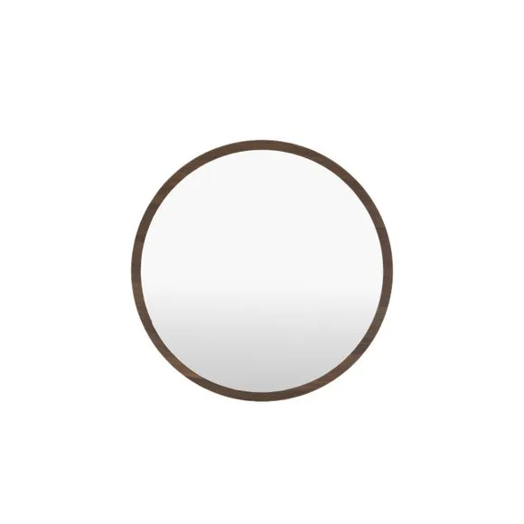Cedar and Sage Grove Round Wall Mirror