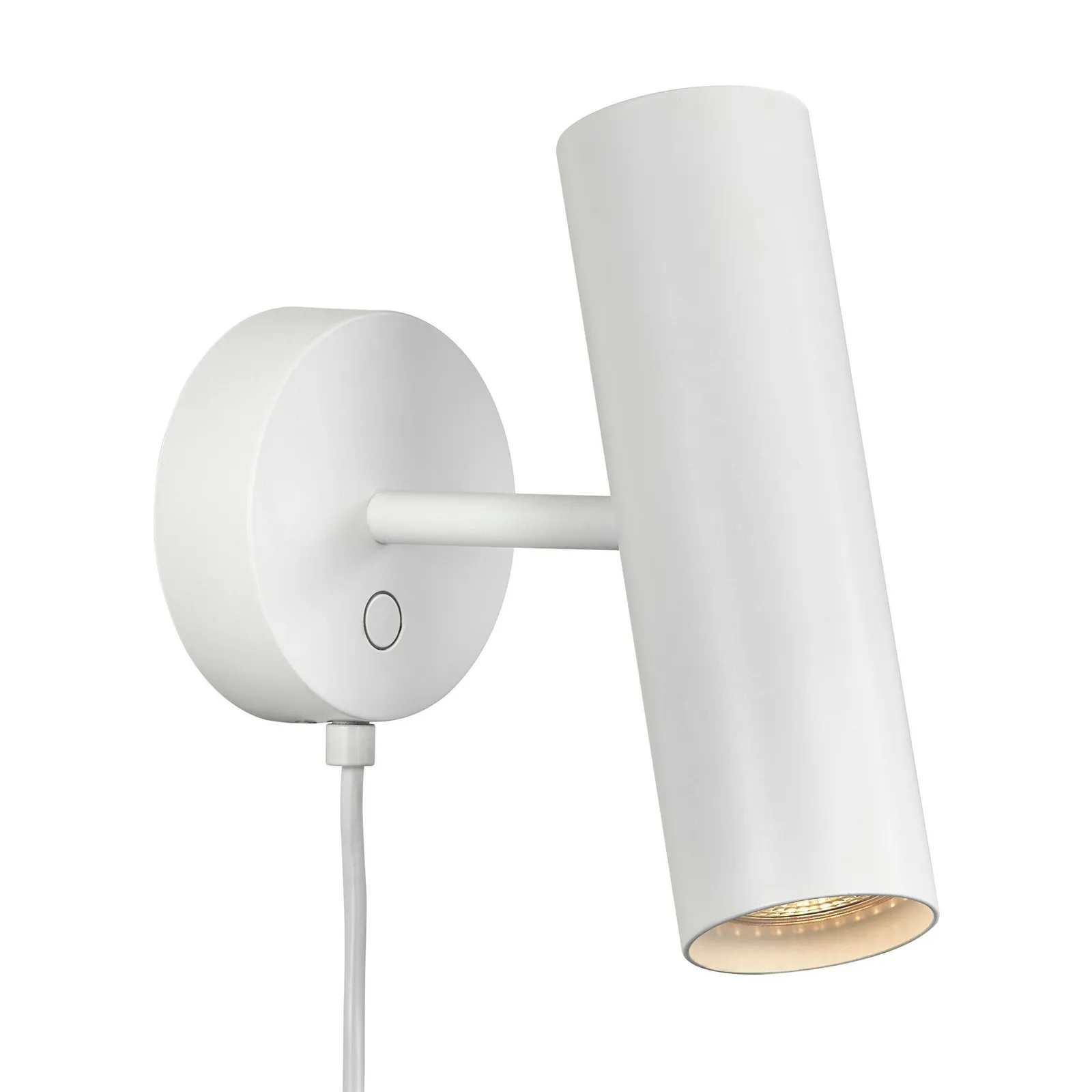 Nordlux Modern Indoor Wall Light White Metal GU10 Adjustable Head - No, IP20