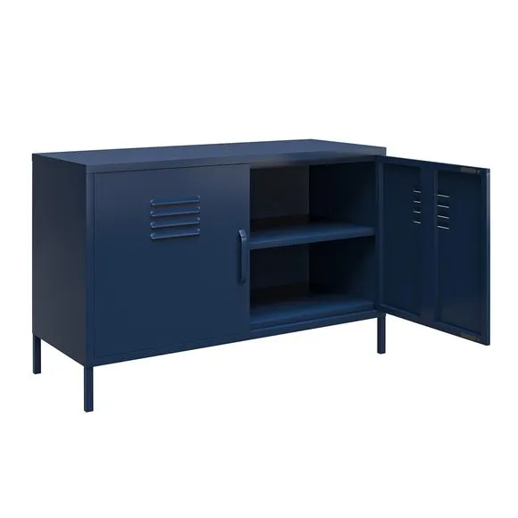 Return - Bradford 2 Door Metal Accent Cabinet 3