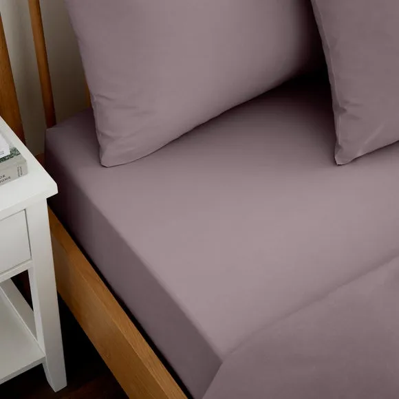 Pure Cotton Fitted Sheet 1