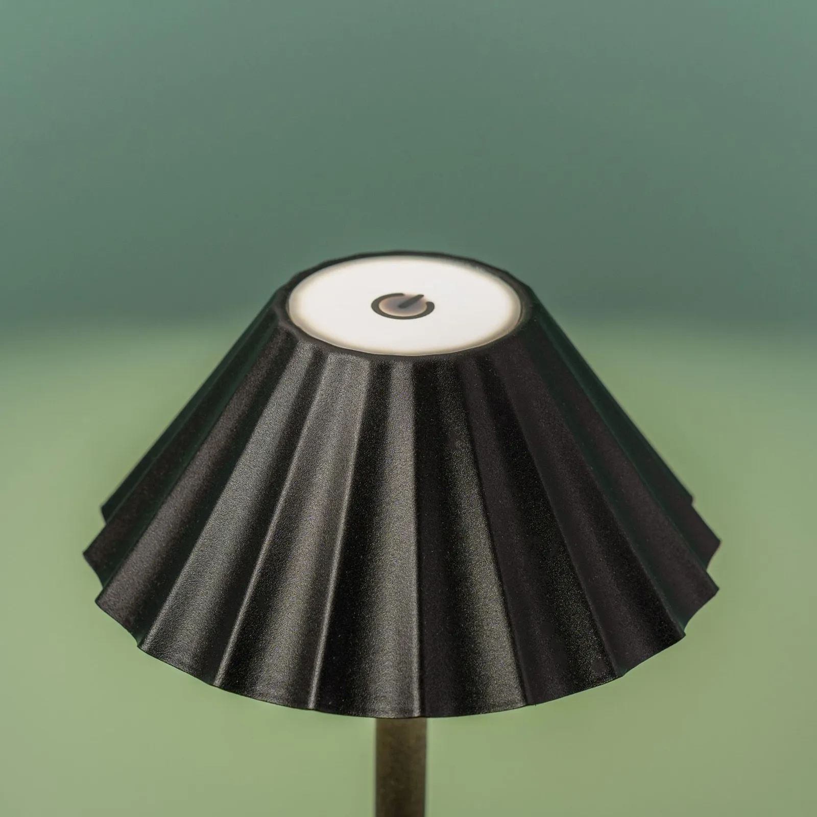 ValueLights Avery Rechargeable Easy Fit Wall Touch Light Fitting Single in Black 4