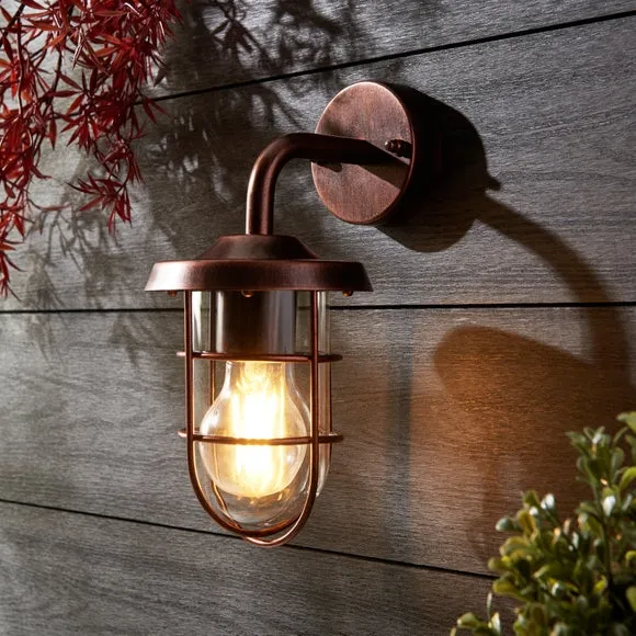 Barker Industrial Outdoor Wall Light 1