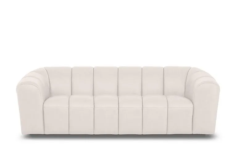 Rhianna 3 Seater Leather Sofa