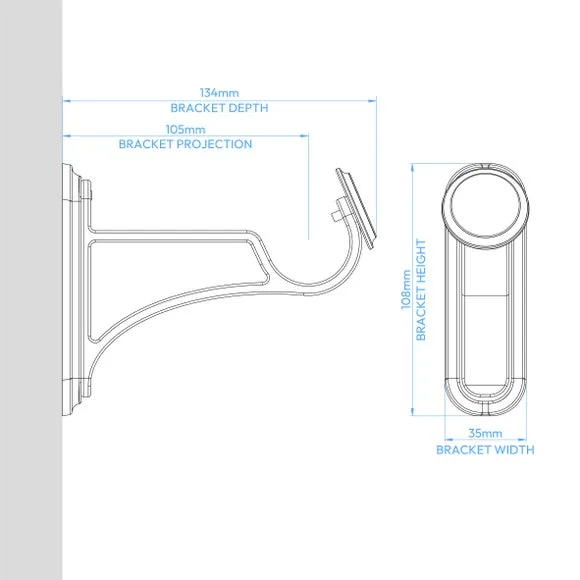 Traditional Ball Fixed Metal Curtain Pole with Rings 5