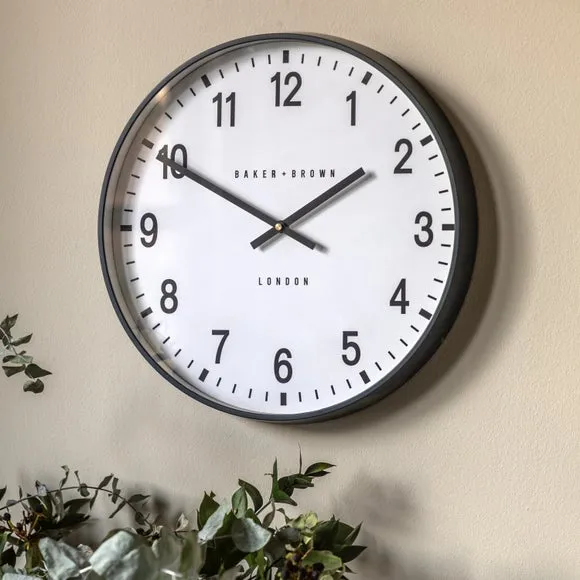 Cedar & Sage Cambridge Round Wall Clock 1